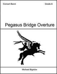 Pegasus Bridge Overture Concert Band sheet music cover Thumbnail